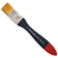 Кисть Синтетика флейц, Wide 8044, № 25, короткая ручка KOLOS