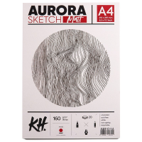 Склейка для рисунка Smooth Matt, A4, 160 г/м2, 20 л, Aurora