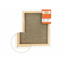 Полотно на підрамнику льон 45x130 см, середнє зерно, акриловий ґрунт, модуль №2 ROSA