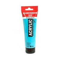 Фарба акрилова AMSTERDAM, (522) Бірюзовий синій, 120 мл, Royal Talens