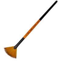Кисть Синтетика веерная, FLAME 1368FN, №6, кор ручка ROSA 1368FN06