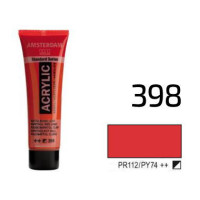 Фарба акрилова AMSTERDAM, (398) Нафтоловий червоний світлий, 20 мл, Royal Talens