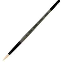 Пензель Синтетика кругла, TERRA 1608R, №4, довга ручка ROSA 1608R04 