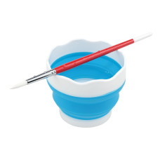 Стакан для воды SINOART, силиконовый складной, высота 8 см, диаметр 9,5 см