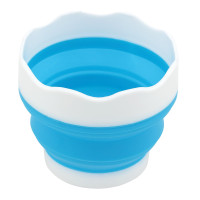Стакан для воды SINOART, силиконовый складной, высота 8 см, диаметр 9,5 см