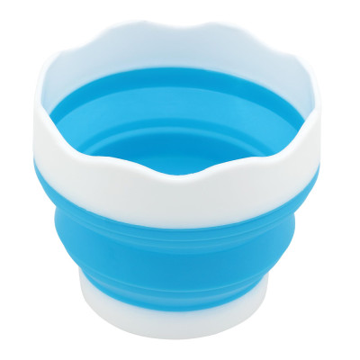 Стакан для воды SINOART, силиконовый складной, высота 8 см, диаметр 9,5 см