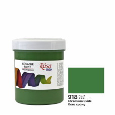 Краска гуашевая, Окись хрома, 100 мл, ROSA Studio (3230918)