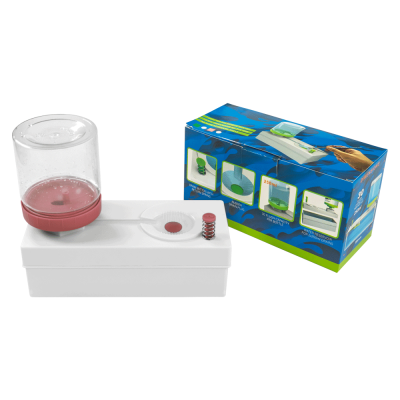 Кистемойка пластиковая с системой слива (50722) розовая DKArt & Craft