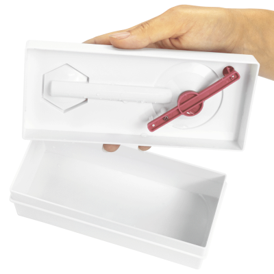 Кистемойка пластиковая с системой слива (50722) розовая DKArt & Craft