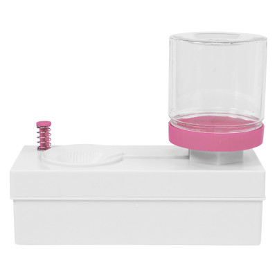 Кистемойка пластиковая с системой слива (50722) розовая DKArt & Craft