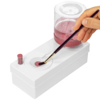 Кистемойка пластиковая с системой слива (50722) розовая DKArt & Craft