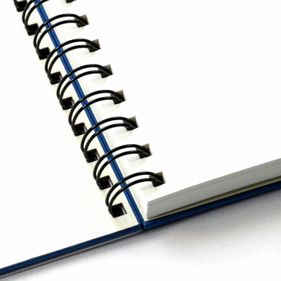 Блокнот для акварели на спирали, Watercolor by Smiltanis, А5, 200 г/м2, 32 л, бумага белая, Голубой, ROSA Studio