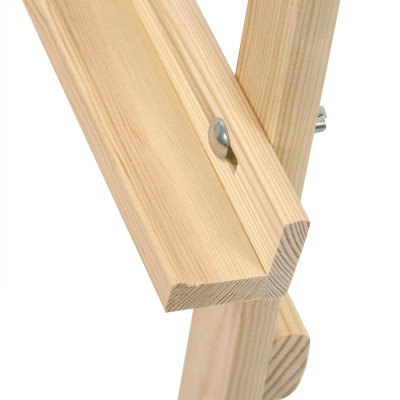 Мольберт виставковий №40, Ліра, сосна, 71*80*142см., мак. висота полотна 115см (без бігунка), ROSA Studio