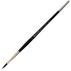 Пензель Білка кругла, Classic 3049R, № 4, коротка ручка KOLOS