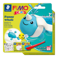 Набір Fimo Kids, «Кит», 2 кол.*42 г, Fimo