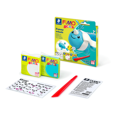 Набор Fimo Kids, «Кит», 2 цв.*42 г, Fimo