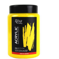 Краска акриловая, Кадмий желтый светлый, 400 мл, ROSA Gallery, шт