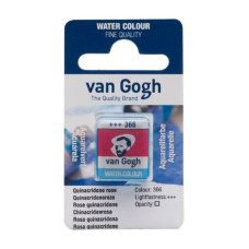 Краска акварельная Van Gogh 366 Хинакридон розовый кювета Royal Talens