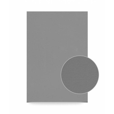 Холст на картоне, 20х30 см, Светло-серый, хлопок, акрил, ROSA Studio