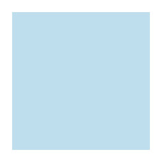 Бумага для дизайна Fotokarton B1 (70?100cм) №39 Нежно-голубая 300г/м2 Folia