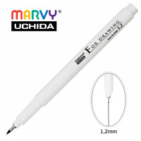 Лайнер Marvy 1.2 мм чорний 4600-S (24600031-1.2)