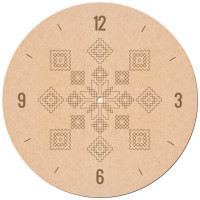 Основа под часы №3 серия Украина, МДФ, d:30 см, ROSA TALENT (240817)