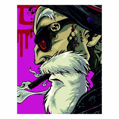 Картина по номерам, набор Gucci Man, 35х45 см, ROSA START