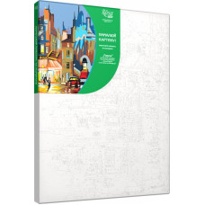 Картина по номерам акрил набор эконом Париж ROSA START