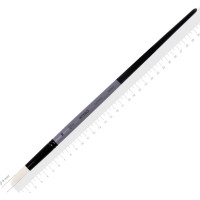 Пензель Синтетика кругла загострена, INTENSE 1668SR, №16, довга ручка ROSA 1668SR16 