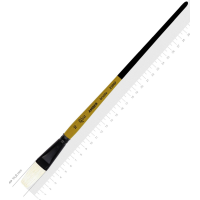 Пензель Щетина плоска, AMBER 2306F, №10, д.р. ROSA