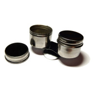 Олійниця подвійна, металева з кришкою (d:4х9см), D.K.ART CRAFT