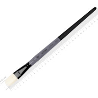 Пензель Синтетика овальна, INTENSE 1668FR, №18, довга ручка ROSA 1668FR18 