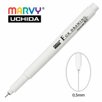 Лайнер Marvy 0.5 мм чорний 4600-S (246000315)