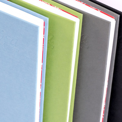 Блокнот на спирали A5 (14,8х21 см), 100 г/м2, 80л, серый, ROSA Studio