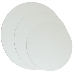 Холст на картоне круглый, 15 см, хлопок акрил ROSA Studio