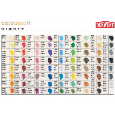 Карандаш цветной Coloursoft (С720), Белый, Derwent