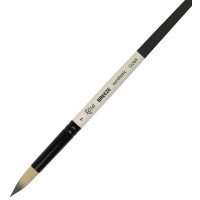 Пензель Синтетика кругла, BREEZE 1226R, №7, коротка ручка ROSA 1226R07 