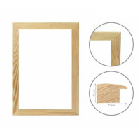 Багетная рама (16х25 мм) 60х80 см., ROSA Studio