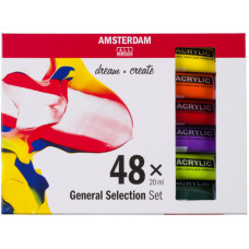 Набір акрилових фарб AMSTERDAM GENERAL SELECTION 48*20 мл Royal Talens
