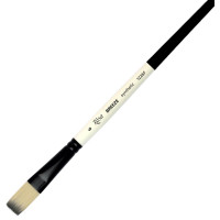 Кисть Синтетика плоская, BREEZE 1226F, №6, кор ручка ROSA 1226F06