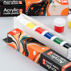 Набор акриловых красок Waves матовый 6x10мл Arteo