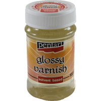 Лак финишный на сольвентной основе, глянцевый Pentart, 100 мл