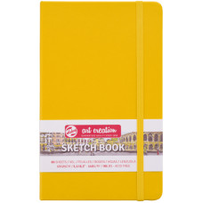 Скетчбук для графіки Art Creation 140 г/м2, 13х21 см, 80 л Golden Yellow