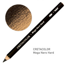 Олівець для рисунку MEGA, Неро твердий, Cretacolor 461 48 
