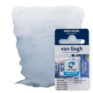 Фарба акварельна Van Gogh (106), Білила супер покривні, кювета, Royal Talens