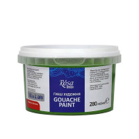 Краска гуашевая, Зеленая светлая, 280 мл, ROSA Studio