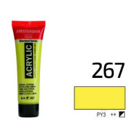 Краска акриловая AMSTERDAM, (267) AZO Желтый лимонный, 20 мл, Royal Talens