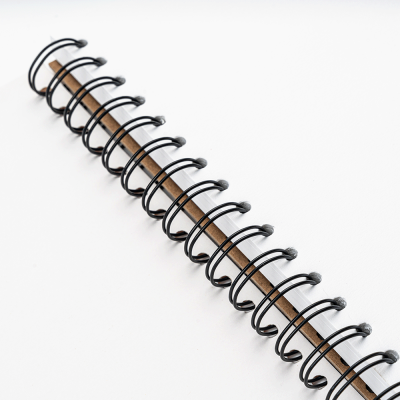 Блокнот на спирали для гуаши, 21,5х21,5см, 160г/м², 50л, розовый, HIMI