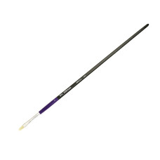 Кисть Щетина плоская, 401, № 2, длинная ручка ROSA Studio