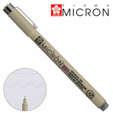 Лайнер PIGMA MICRON (0.05), 0,2 мм, Сірий, Sakura (XSDK00544)